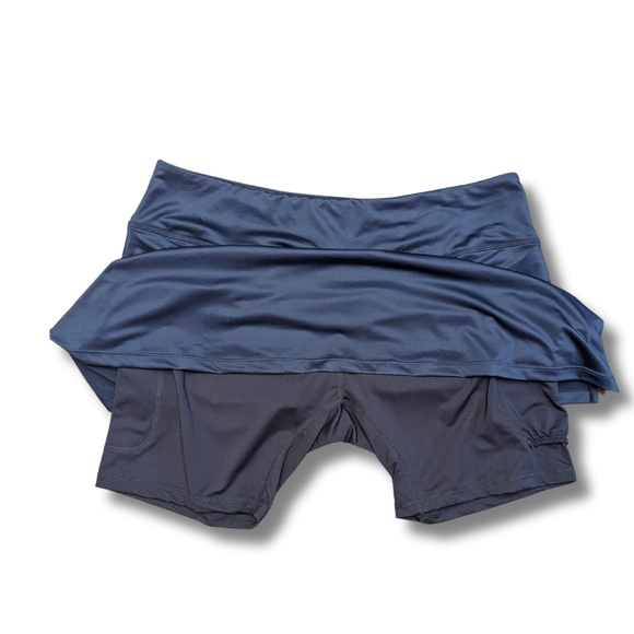 NWT - Willit Sport Women's Knee Length Sports Skort Size XXL Navy - Picture 3 of 16